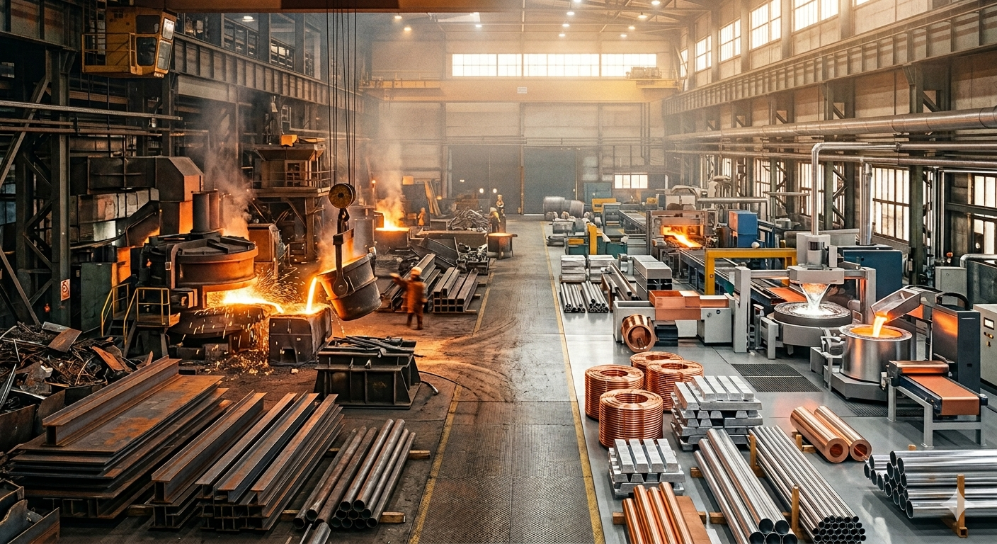 Industrial Metal Yard